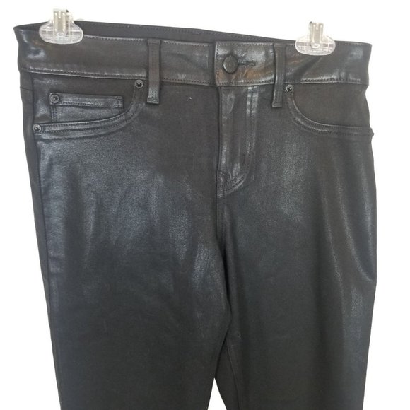 Level 99 Anthropologie Womens 29/8 Black Coasted W - Picture 3 of 9